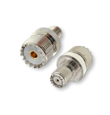 ВЧ переходник mini UHF(female) - UHF(female) PL259