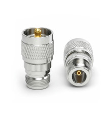 ВЧ переходник UHF(male) PL259-N(female)