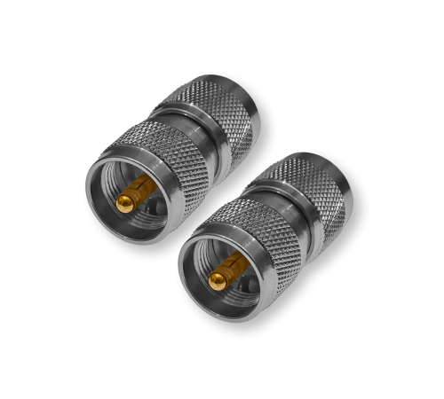 ВЧ переходник UHF(male) PL259-UHF(male) PL259