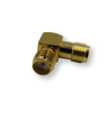 ВЧ переходник SMA(female)-SMA(female) угловой