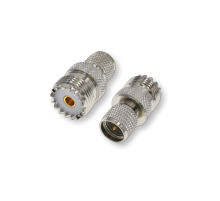 ВЧ переходник mini UHF(male)-UHF(female) SO239