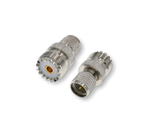 ВЧ переходник mini UHF(male)-UHF(female) SO239