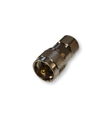 ВЧ разьём UHF(male) PL259 прижимной цанговый на кабель RG8/U, AntennaLab