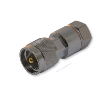 ВЧ разъём UHF(male) накручивающийся цанговый на кабель 1/2SF