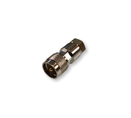 ВЧ разьём UHF(male) накручивающийся цанговый на кабель 1/2 SF