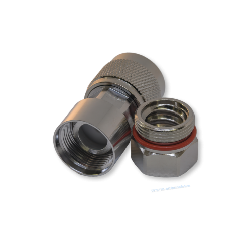 ВЧ разъём UHF(male) накручивающийся цанговый на кабель 1/2SF