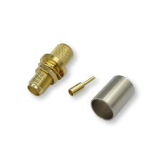 ВЧ разьём SMA(female) обжимной на кабель 5D-FB