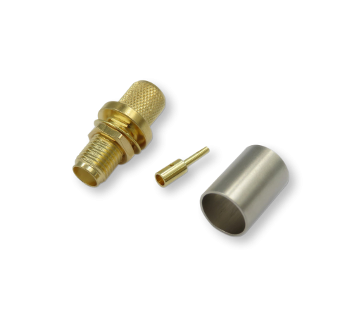 ВЧ разьём SMA(female) обжимной на кабель 5D-FB