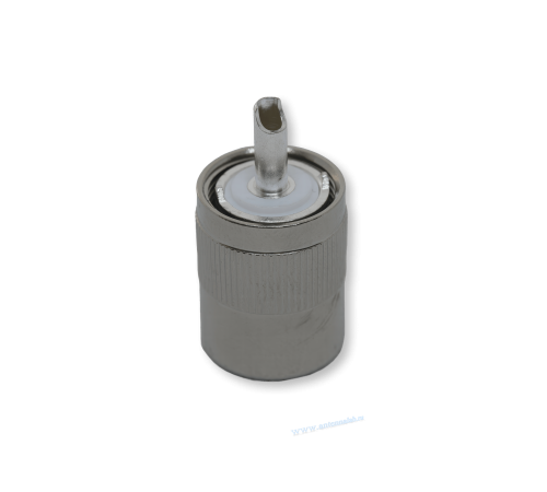 ВЧ разъём UHF(male) PL259 накручивающийся на кабель RG-213