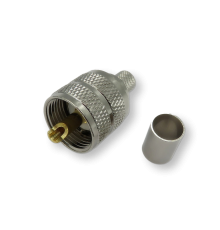 ВЧ разьём UHF(male) PL259 обжимной на кабель 5D-FB