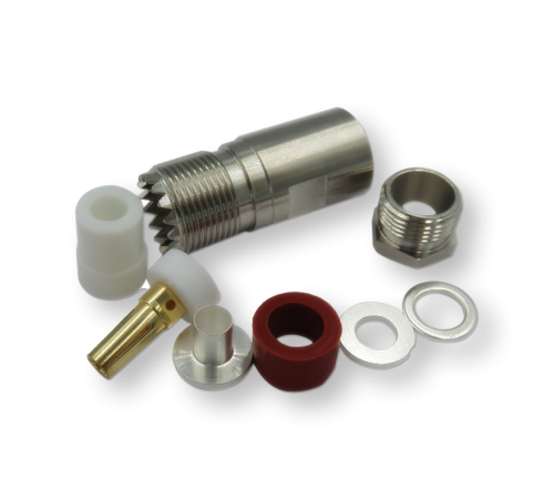 ВЧ разьём N(female) прижимной на кабель 5D-FB