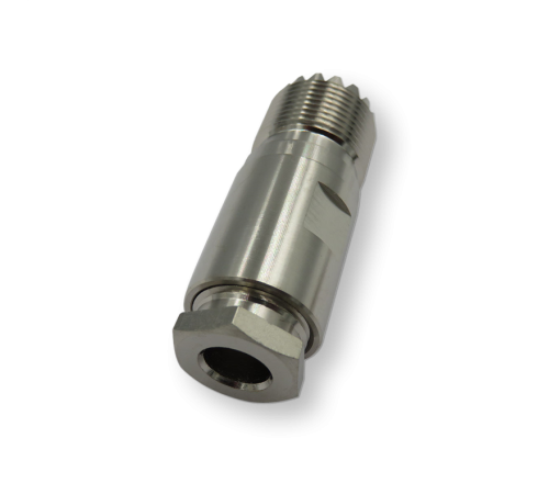 ВЧ разьём N(female) прижимной на кабель 5D-FB