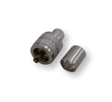 ВЧ разьём UHF(male) PL259 обжимной на кабель 8D-FB