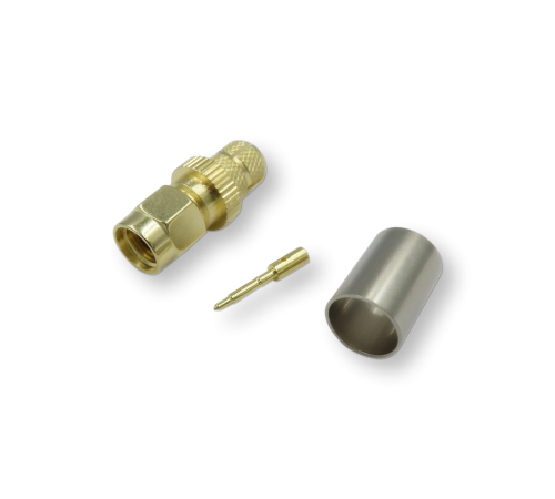 ВЧ разьём SMA(male) обжимной на кабель 5D-FB