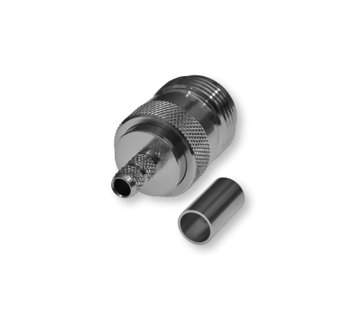 ВЧ разьём N(female) обжимной на кабель RG-58