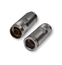 ВЧ разьём N(male) прижимной на кабель 10D-FB