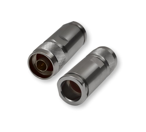 ВЧ разьём N(male) прижимной на кабель 10D-FB