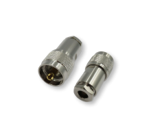 ВЧ разъём UHF(male) PL259 прижимной на кабель 5D-FB