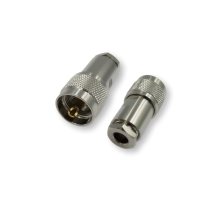 ВЧ разьём UHF(male) PL259 прижимной на кабель 5D-FB