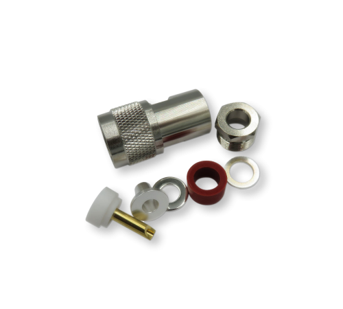 ВЧ разьём UHF(male) PL259 прижимной на кабель 5D-FB