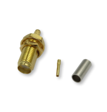 ВЧ разьём SMA(female) обжимной на кабель RG-316