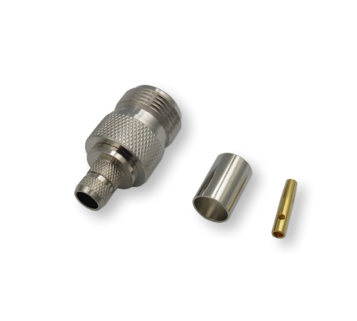 ВЧ разьём N(female) обжимной на кабель 5D-FB