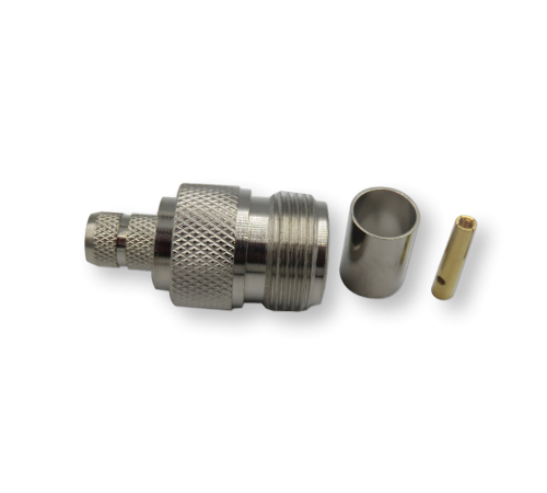 ВЧ разьём N(female) обжимной на кабель 5D-FB