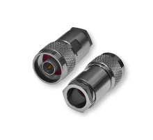 ВЧ разьём N(male) прижимной на кабель RG-213