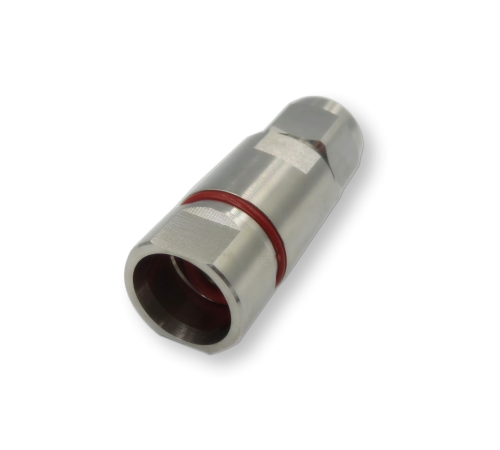 ВЧ разьём N(male) прижимной цанговый на кабель 1/2