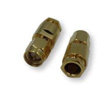 ВЧ разьём SMA(male) прижимной на кабель RG-58