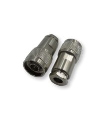 ВЧ разьём N(male) прижимной на кабель 5D-FB