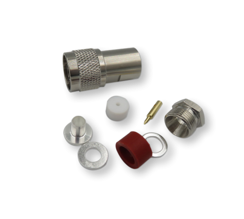 ВЧ разьём N(male) прижимной на кабель 5D-FB