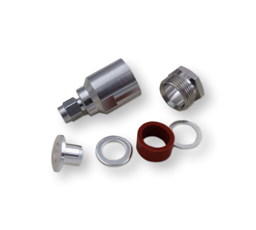 ВЧ разьём SMA(male) прижимной на кабель 8D-FB