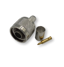 ВЧ разьём N(male) обжимной на кабель 5D-FB