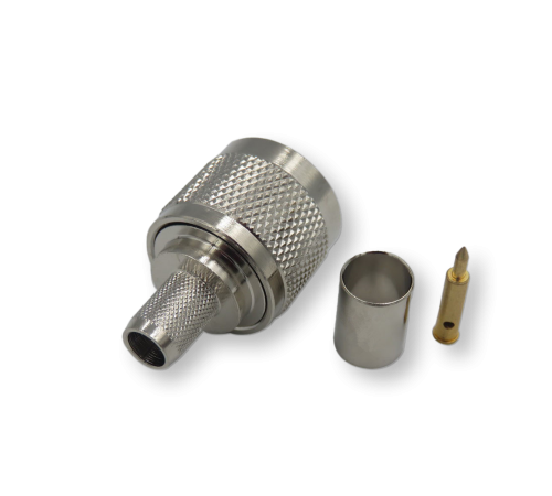 ВЧ разьём N(male) обжимной на кабель 5D-FB