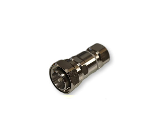 ВЧ разьём 4.3-10(male) накручивающийся, на кабель 1/2 SF (SuperFlex Ø13,5 мм)