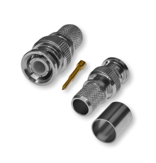 ВЧ разьём BNC(male) прижимной на кабель 8D-FB