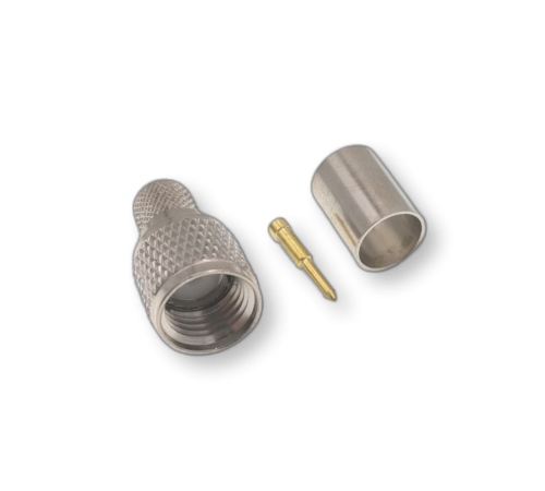 ВЧ разьём mini UHF(male) обжимной на кабель 5D-FB