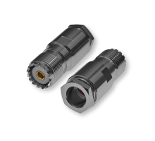 ВЧ разъём UHF(male) PL259 прижимной на кабель 8D-FB