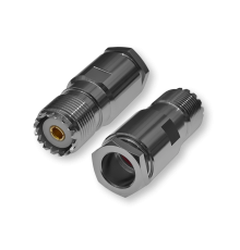 ВЧ разьём UHF(male) PL259 прижимной на кабель 8D-FB