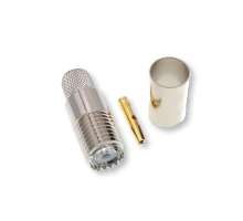 ВЧ разъём mini UHF(female) обжимной на кабель 5D-FB