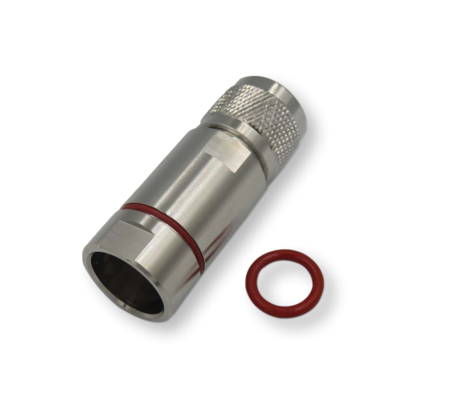 ВЧ разьём UHF(male) прижимной цанговый на кабель 1/2