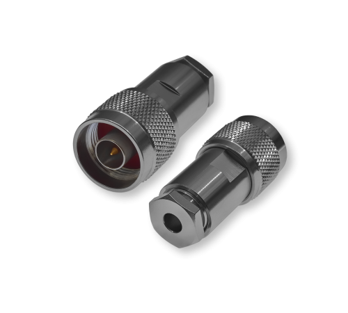 ВЧ разьём N(male) прижимной на кабель RG-58