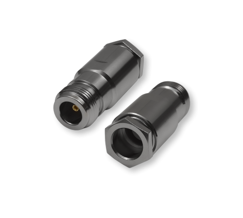 ВЧ разьём N(female) прижимной на кабель 8D-FB