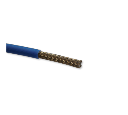 Кабель коаксиальный РК-50-3-211 (ТС) 50 Ом, оболочка PTFE, синий — термостойкий фторопластовый кабель для экстремальных условий