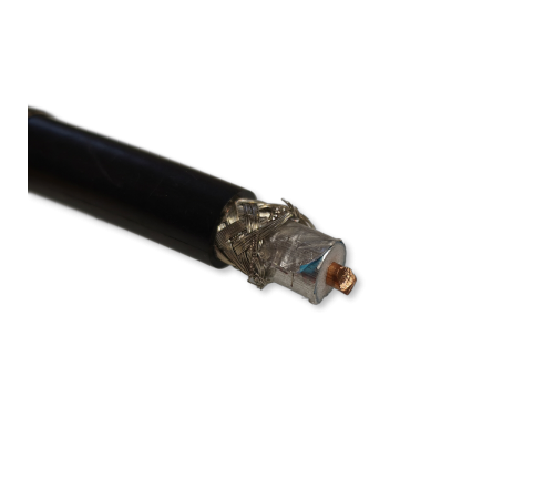 Кабель коаксиальный РК-50-7-311 (CU) 50 Ом, оболочка PE, черный