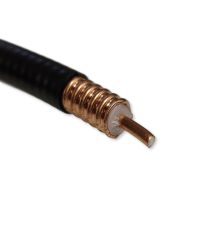 Кабель коаксиальный РК50-9-32-С (CCА) 1/2SF 50 Ом, оболочка PE-UV, черный