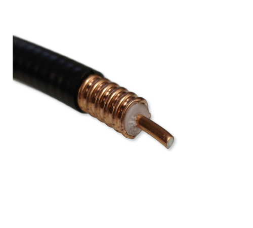 Кабель коаксиальный РК50-9-32-С (CCА) 1/2SF 50 Ом, оболочка PE-UV, черный