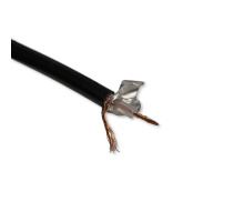 Кабель коаксиальный RG-58 A/U (CU) 50 Ом, оболочка PVC-UV, черный