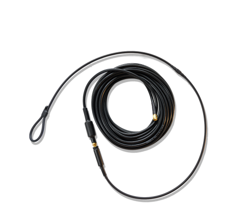 Антенна «Периметр Flex» VHF/UHF гибкая с выносом 10,8 м (SMA) — тактическая антенна для экстремальных условий